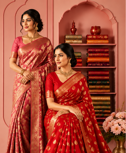 Fancy Saree Messi BP 12242 Set Of 6 Pcs